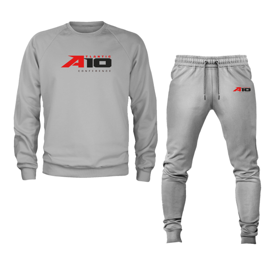 Men's  Atlantic 10 Conference  Crewneck Sweatshirt Joggers Suit