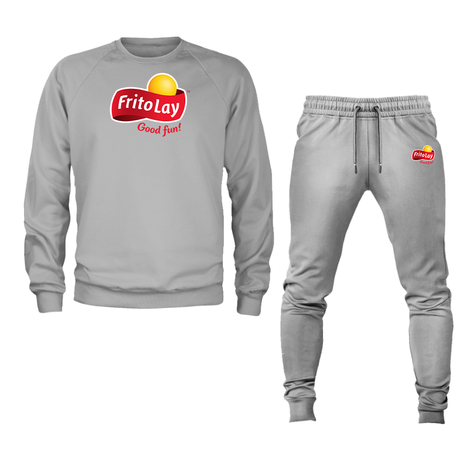 Men's Frito Lay Crewneck Sweatshirt Joggers Suit