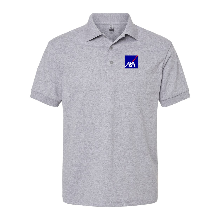 Men's Axa Logo Dry Blend Polo