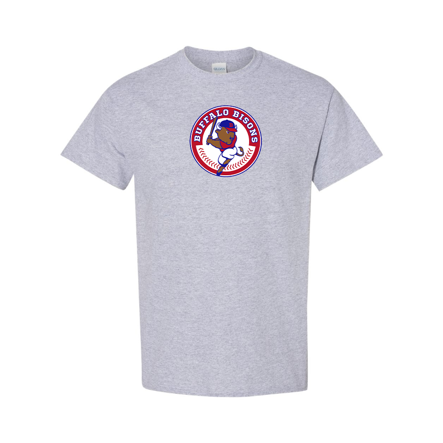 Men's Buffalo Bisons Logo Cotton T-Shirt