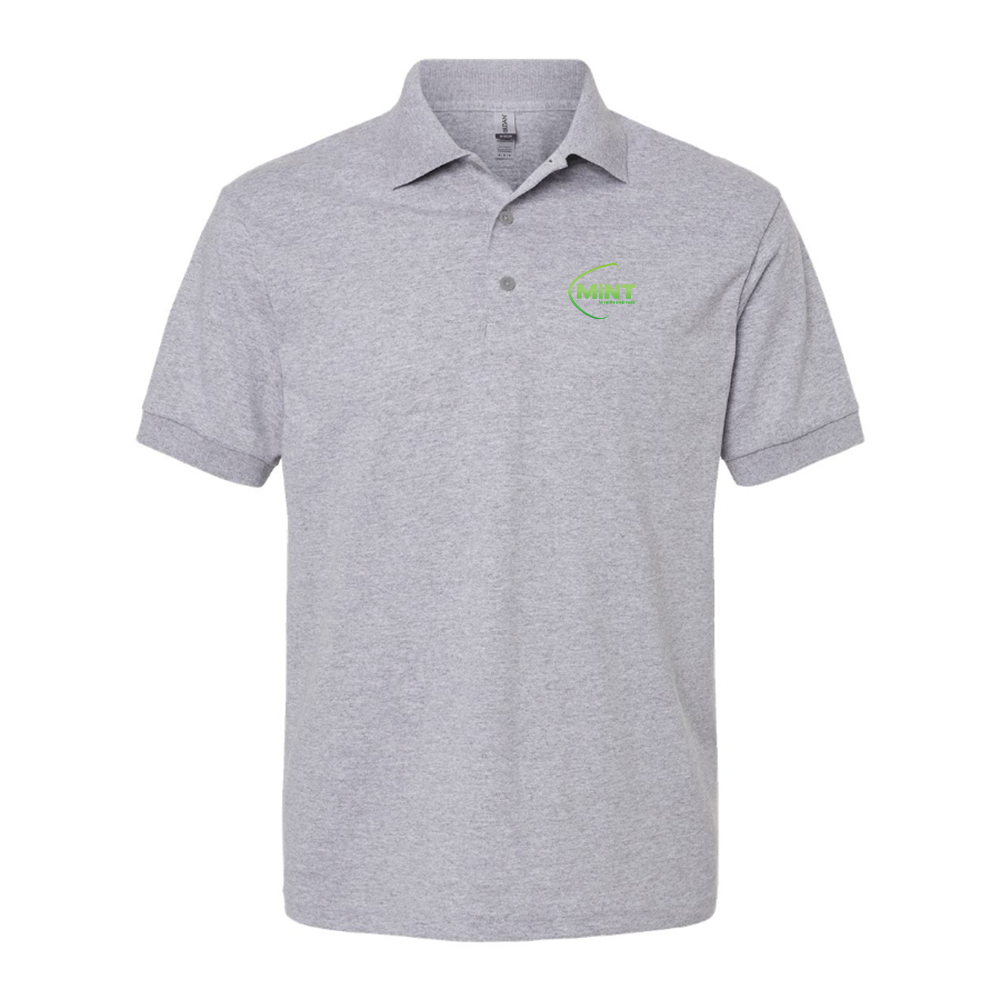 Men's Mint Radio Logo Dry Blend Polo