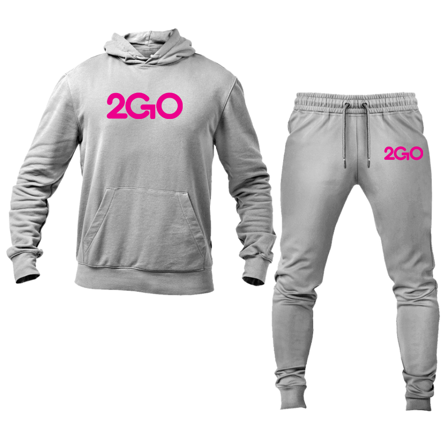 Men's 2GO Logo Hoodie Joggers Set