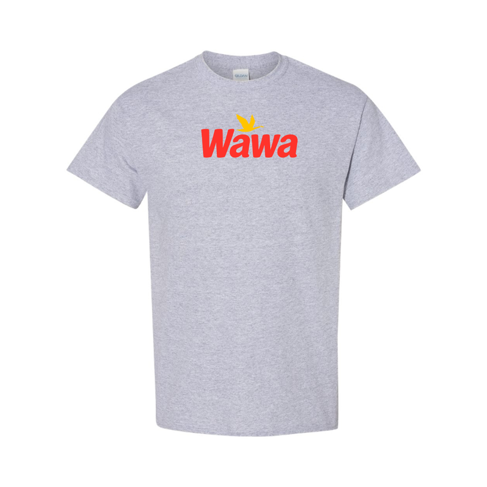 Men's Wawa Gas Station Logo Cotton T-Shirt