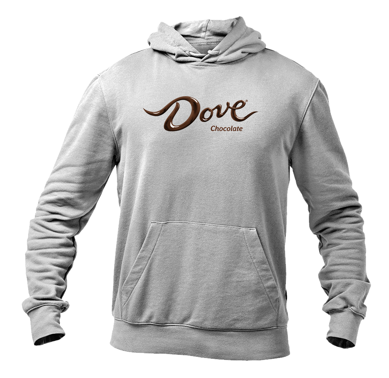 Men's Dove Сhocolate Logo Pullover Hoodie