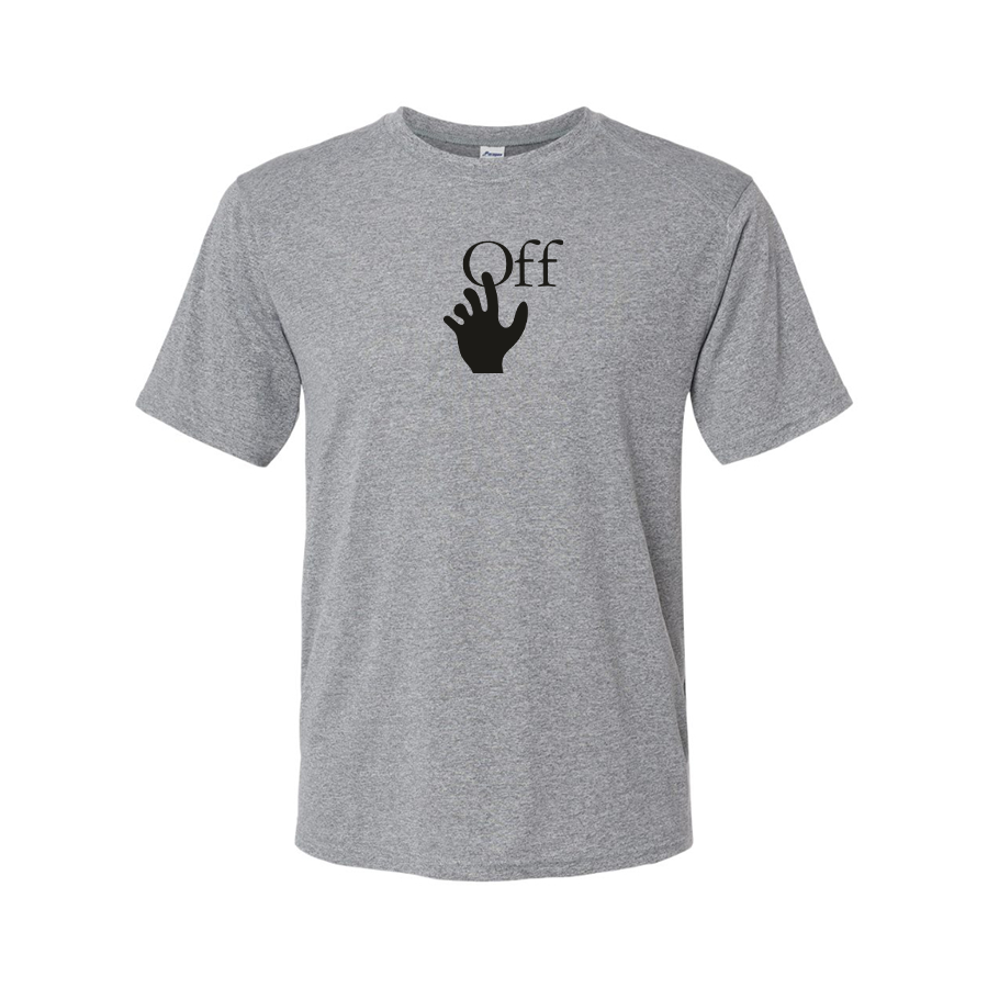 Men's Off-White Hand Logo Performance T-Shirt
