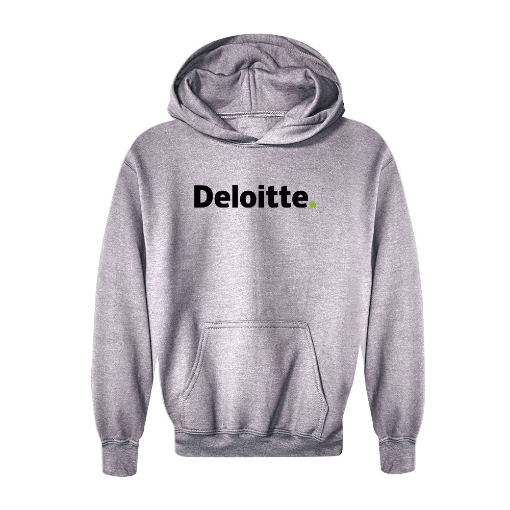Youth Deloitte Logo Pullover Hoodie