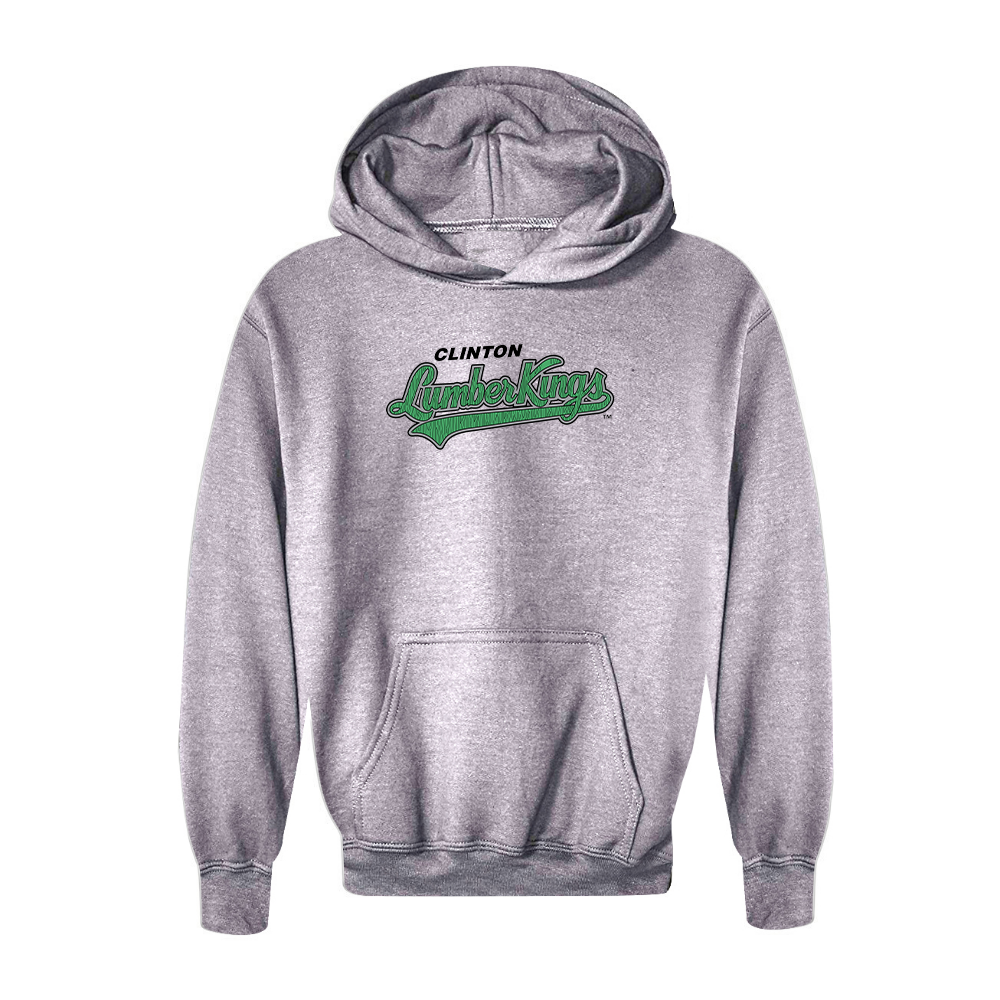 Youth Clinton LumberKings  Logo Pullover Hoodie