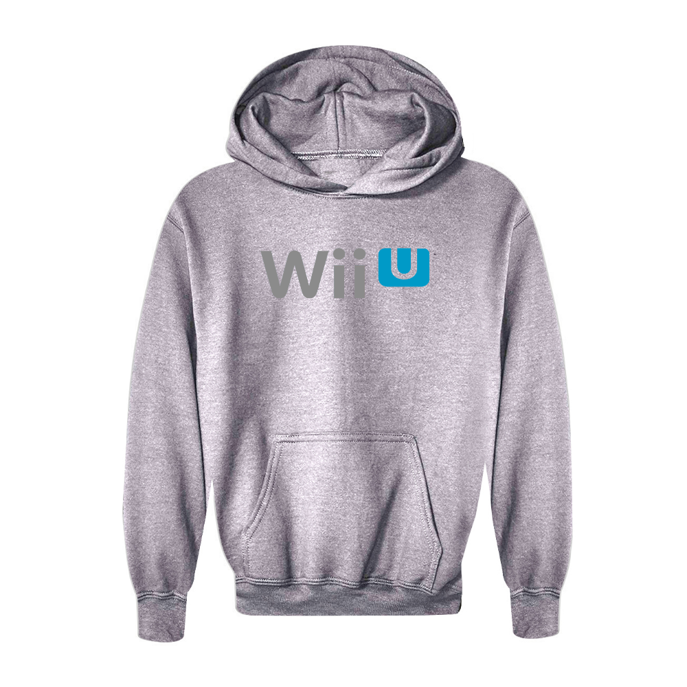 Youth Wii-U Logo  Pullover Hoodie