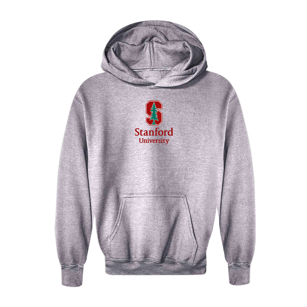 Youth Stanford University Logo  Pullover Hoodie