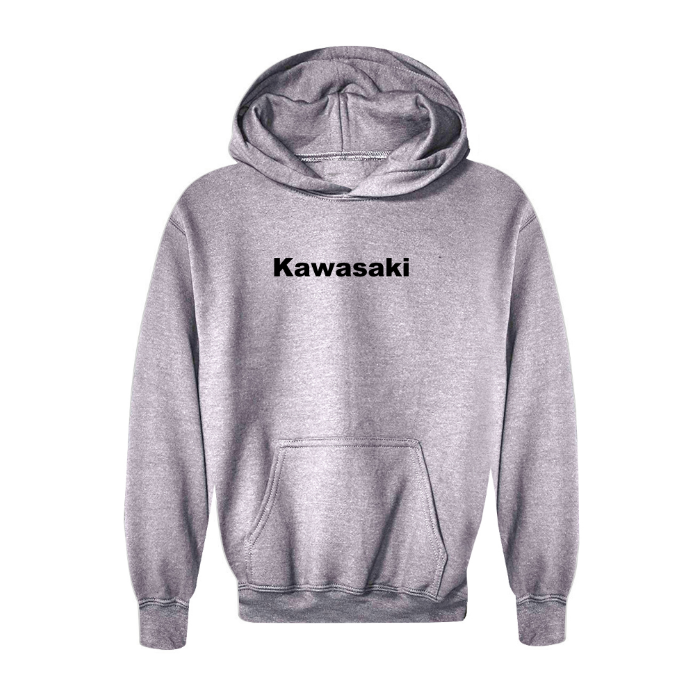 Youth Kawasaki Logo Pullover Hoodie