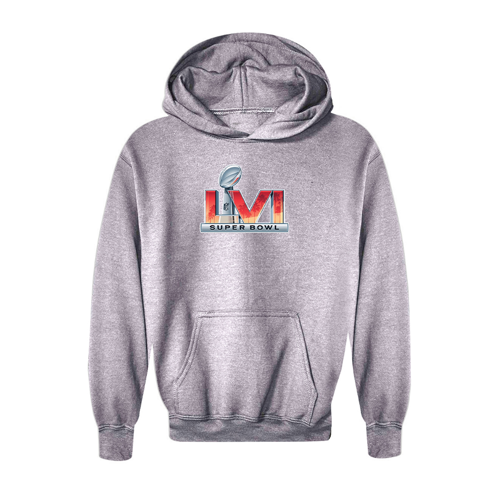 Youth Superbowl LVI Logo  Pullover Hoodie