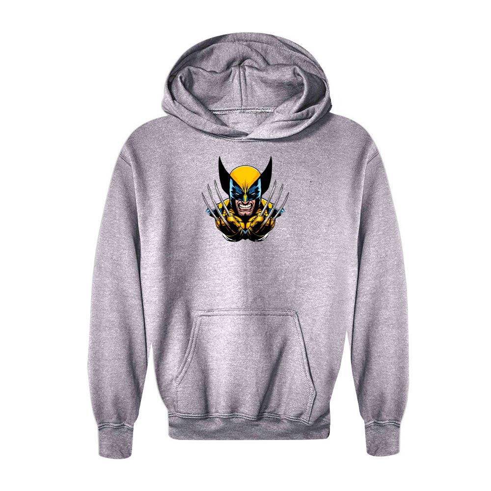 Youth Wolverine 2025 Art  Pullover Hoodie
