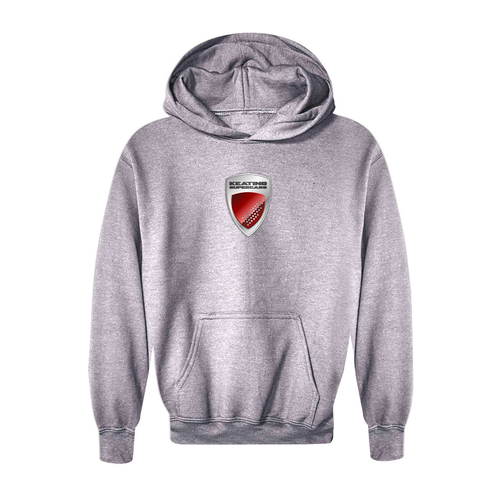 Youth Keating-Supercars Logo Pullover Hoodie
