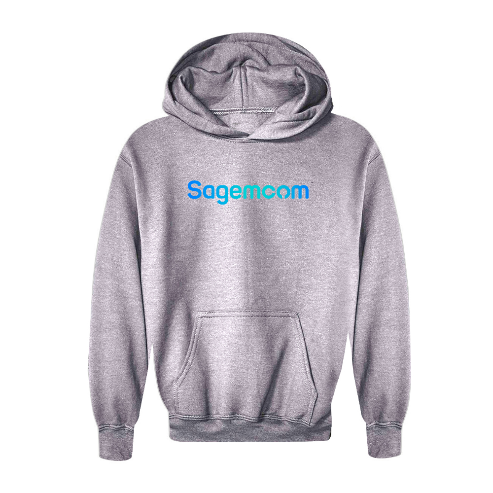 Youth Sagemcom Logo Pullover Hoodie