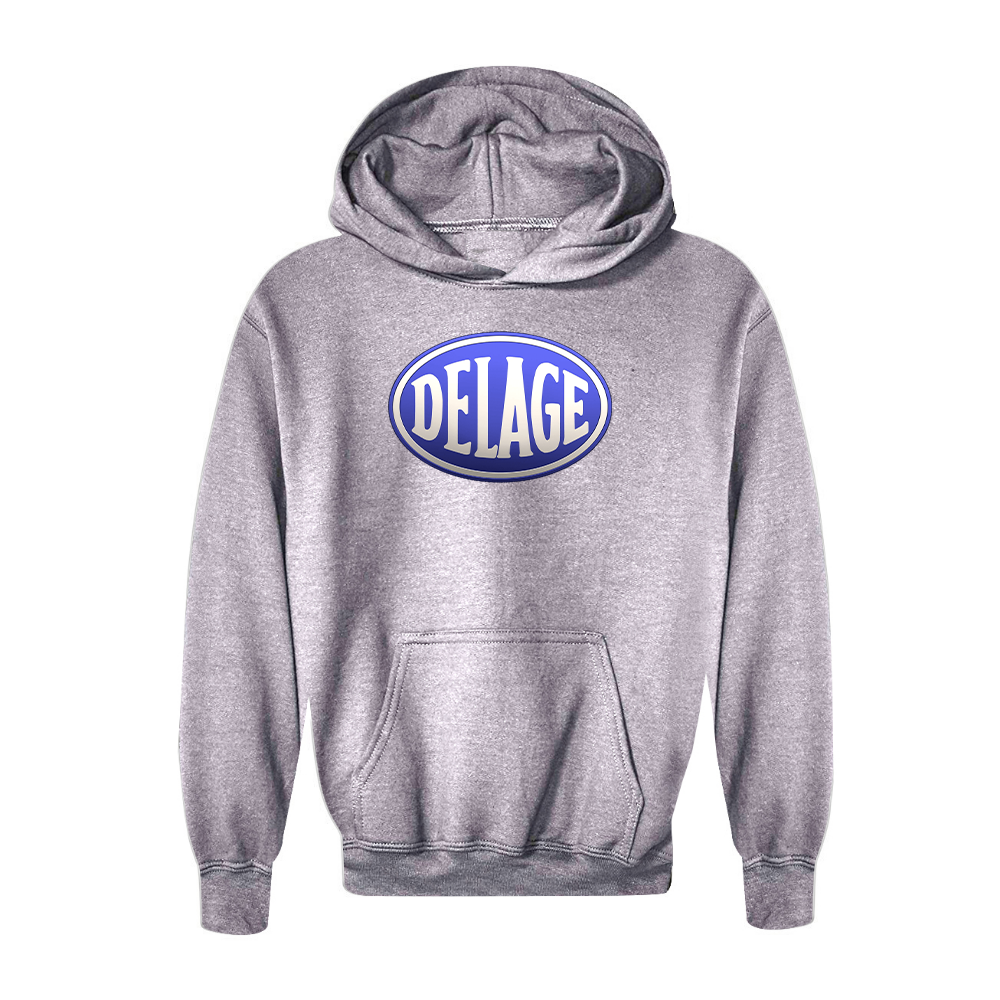 Youth Delage Logo  Pullover Hoodie