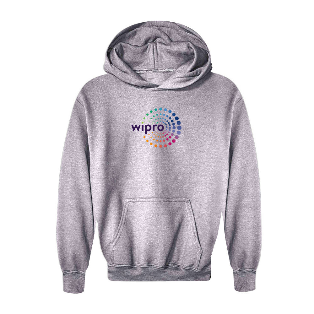 Youth Wipro Logo  Pullover Hoodie