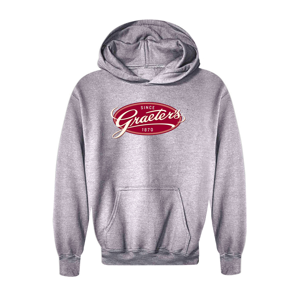 Youth  Graeters Logo Pullover Hoodie
