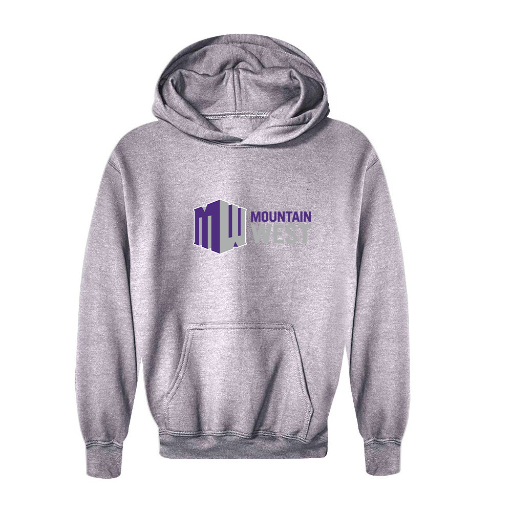 Youth Mountain West Conference  Logo Pullover Hoodie
