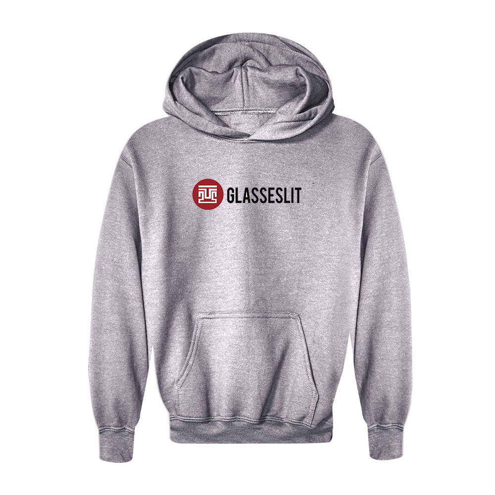 Youth Glasseslit Logo  Pullover Hoodie