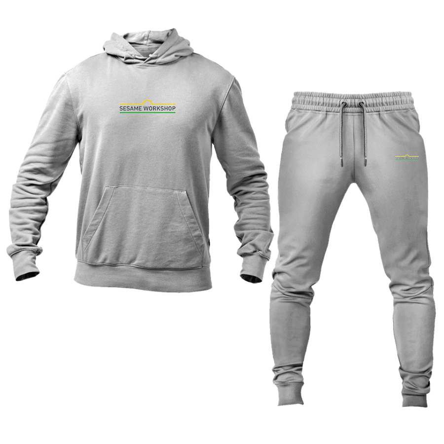Men's Sesame Workshop Logo Hoodie Joggers Set