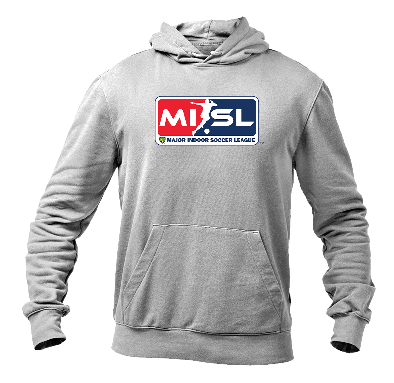 Men's Major Indoor Soccer League Logo Pullover Hoodie