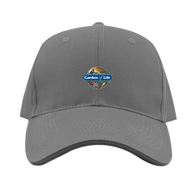 Garden of Life Logo  Dad Baseball Cap Hat