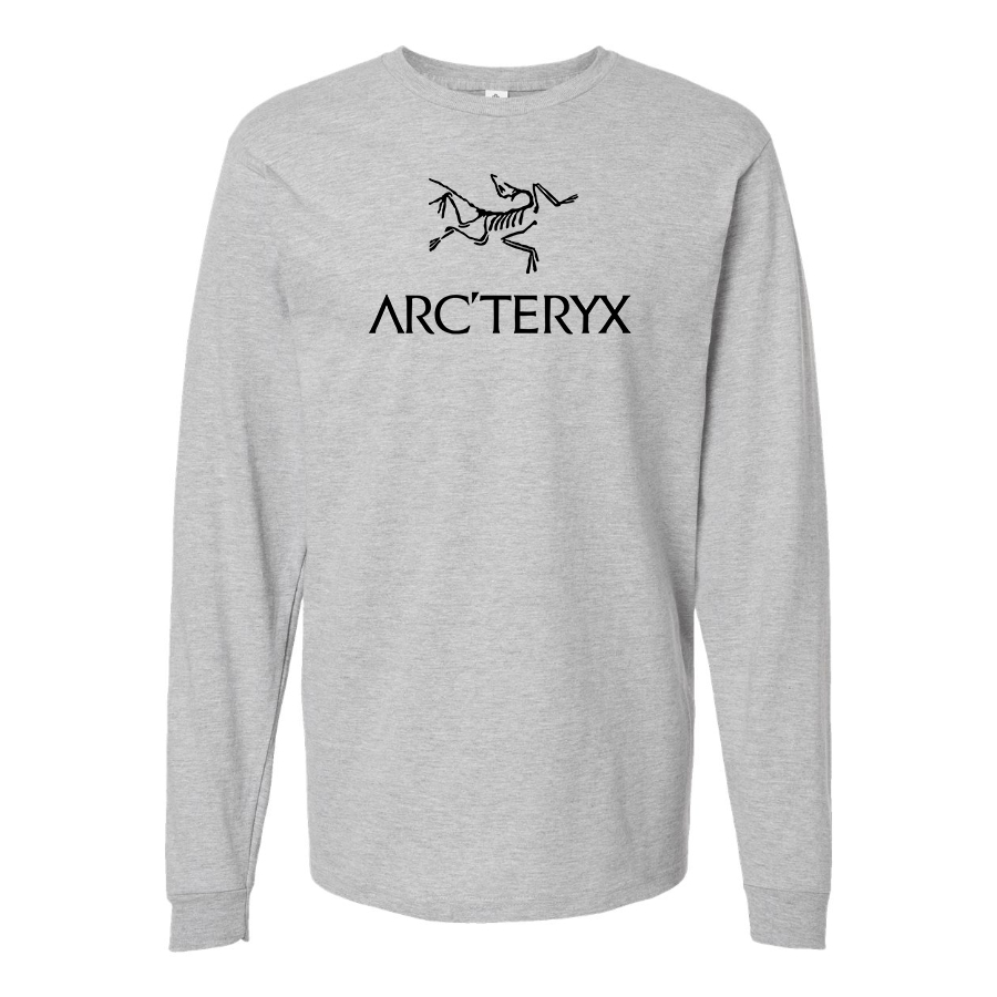 Men's Arcteryx Logo Cotton Long Sleeve T-Shirt