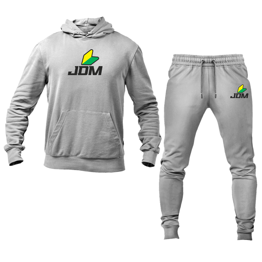 Men's JDM Logo Hoodie Joggers Set