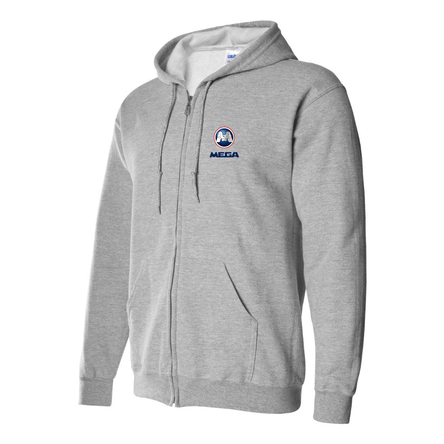 Men's Aixam Mega Logo Zipper Hoodie