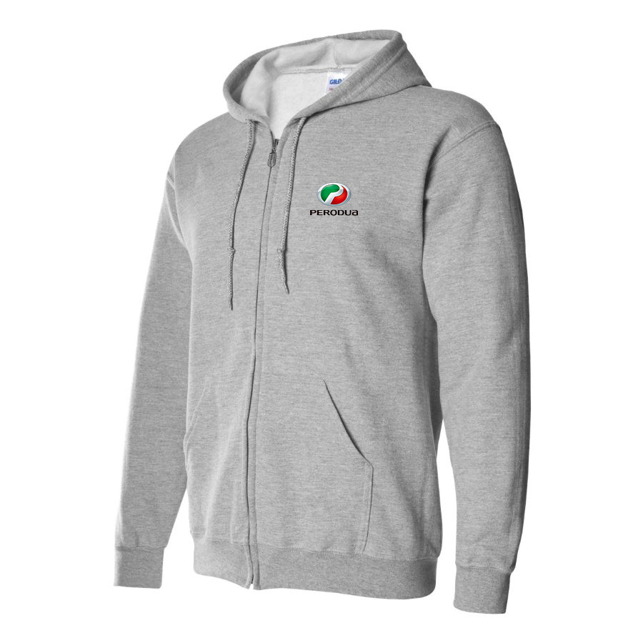Men's Perodua Logo Zipper Hoodie