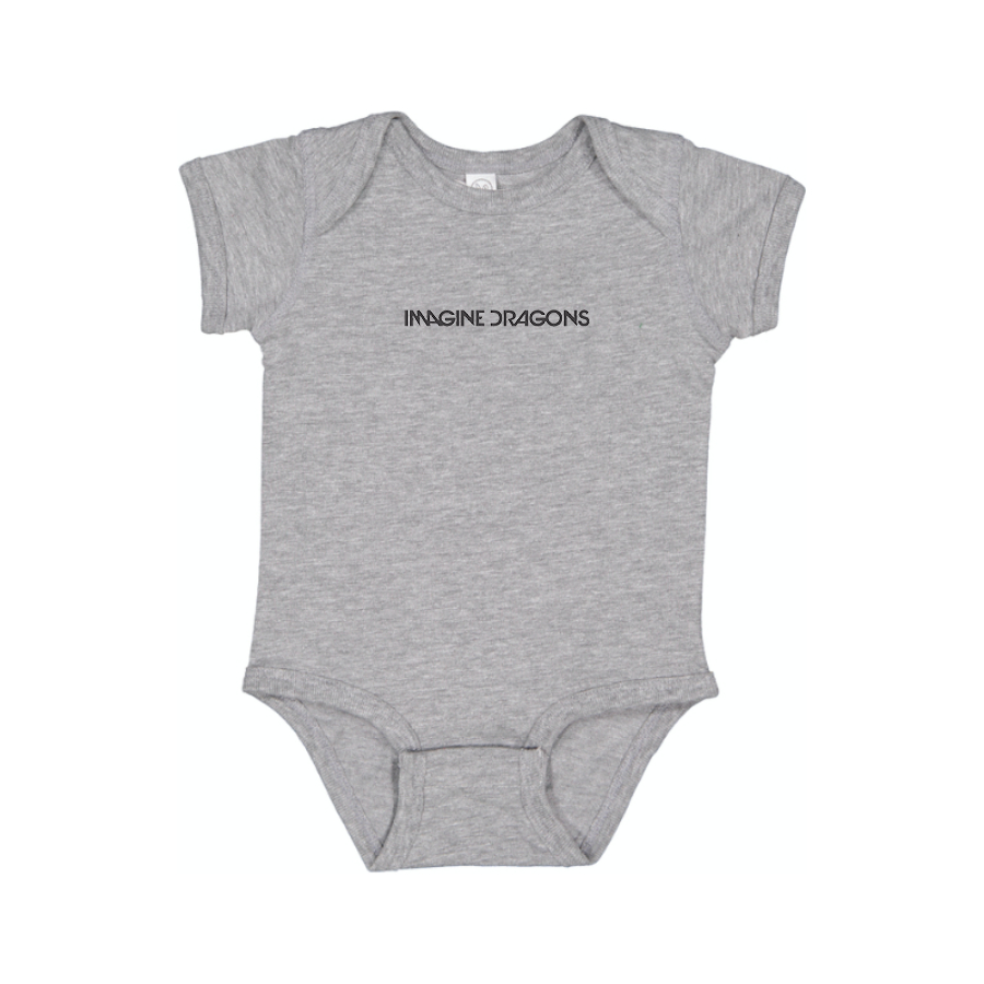 Imagine Dragons  Logo Baby Onesie Romper