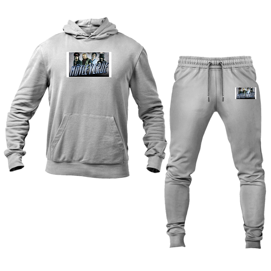 Men's  Motley Crue Logo Hoodie Joggers Set