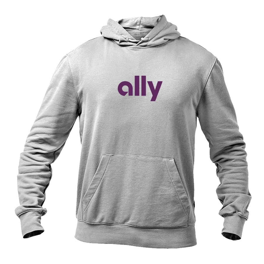 Men's Ally Financial Logo   Pullover Hoodie