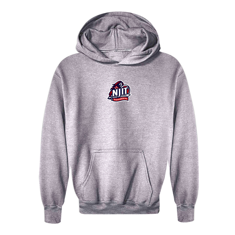 Youth NJIT Highlanders Logo Pullover Hoodie