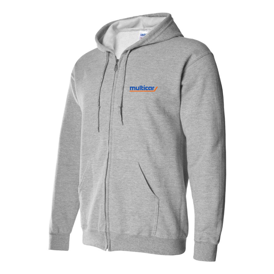 Men's Multicar Logo Zipper Hoodie
