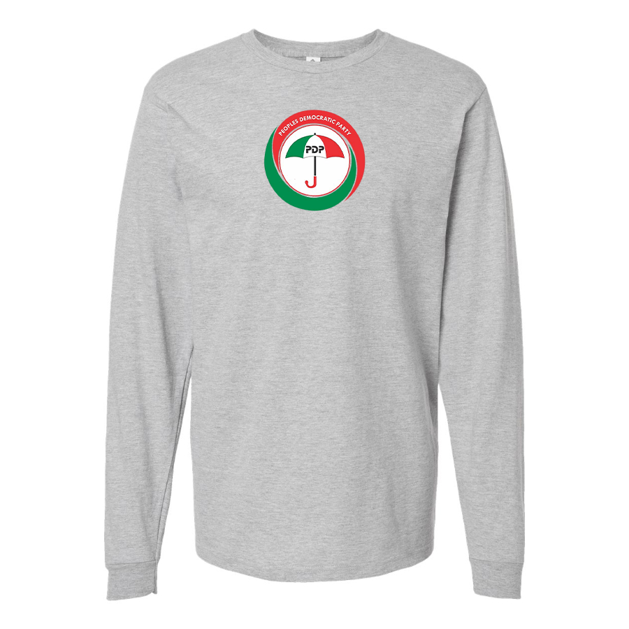 Men's  PDP Logo  Cotton Long Sleeve T-Shirt