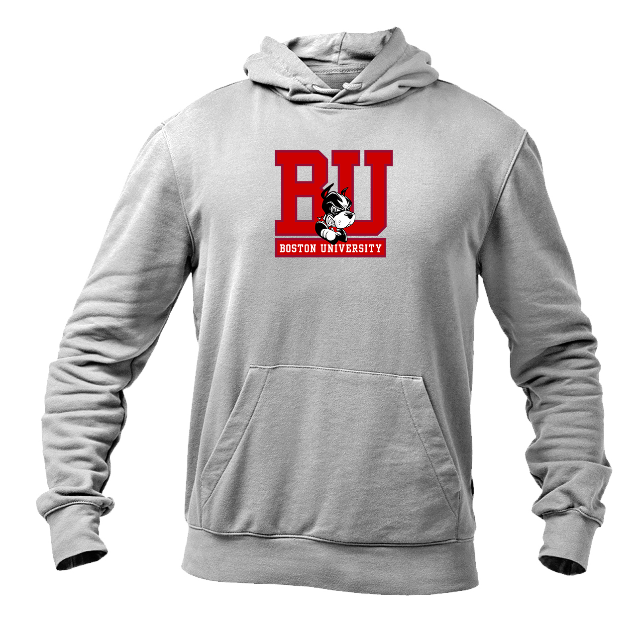 Men's Boston University Terriers Softstyle Midweight Hooded Sweatshirt