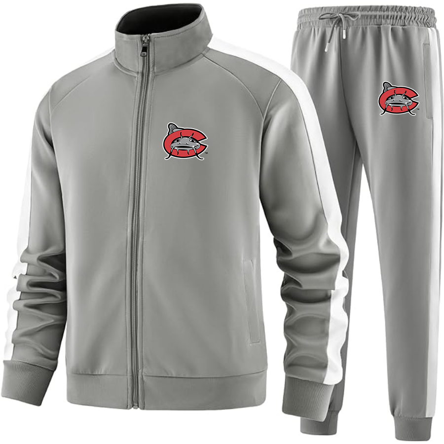 Men's Carolina Mudcats Logo Dri-Fit TrackSuit
