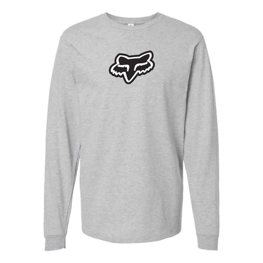 Men's fox racing  Cotton Long Sleeve T-Shirt