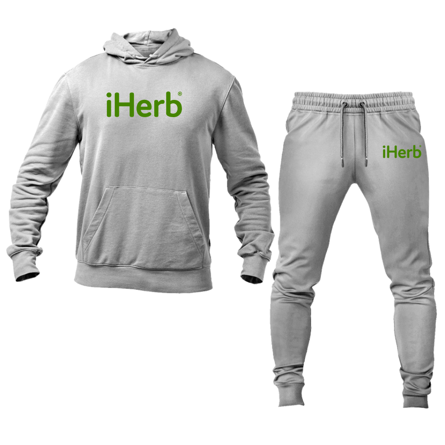 Men's iHerb Logo Hoodie Joggers Set