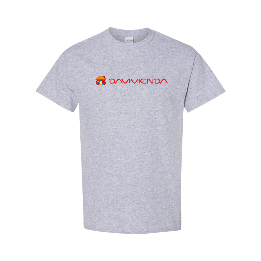 Men's Davivienda Logo Cotton T-Shirt