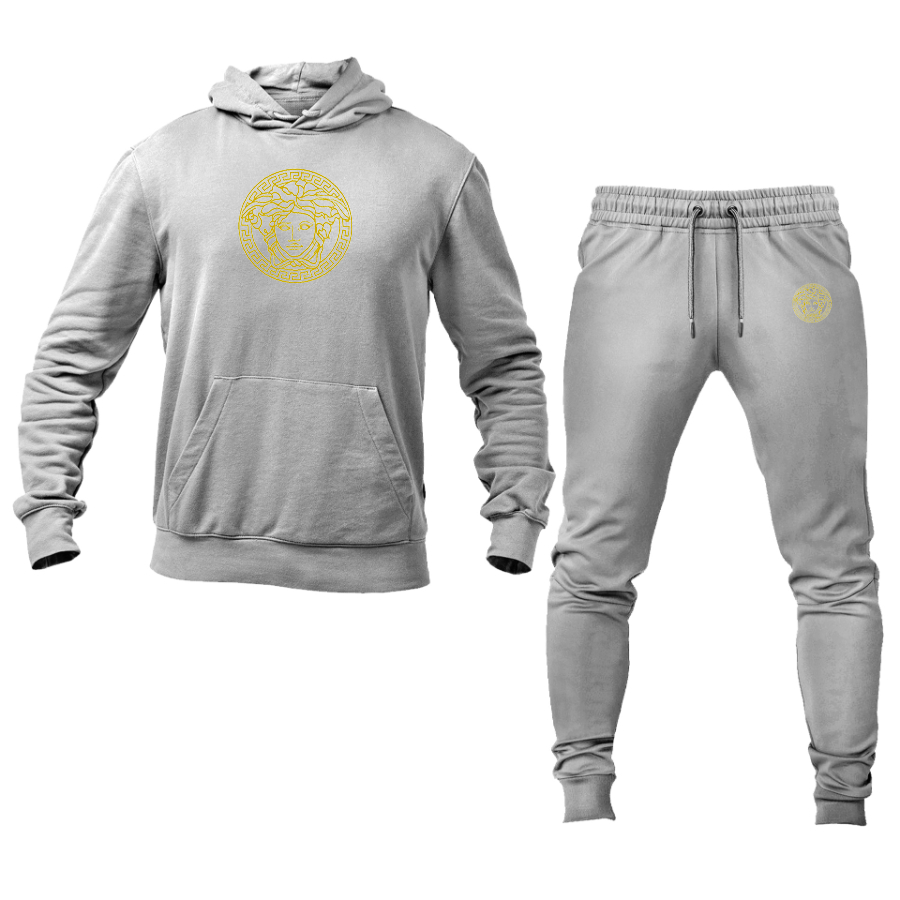 Men's  Versace Thumbnail Hoodie Joggers Set