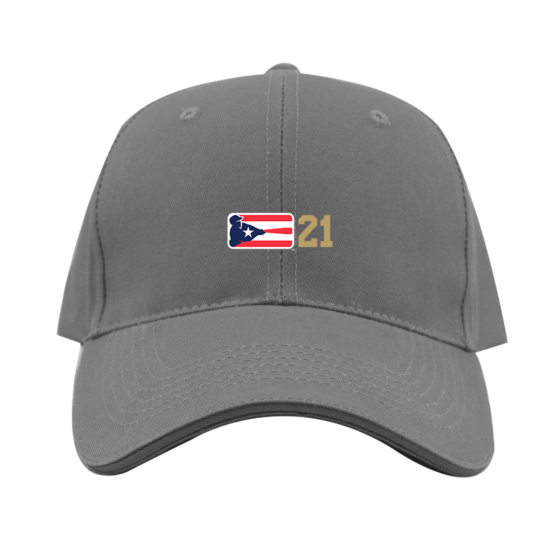 Liga de Beisbol Profesional Roberto Clemente Logo  Dad Baseball Cap Hat