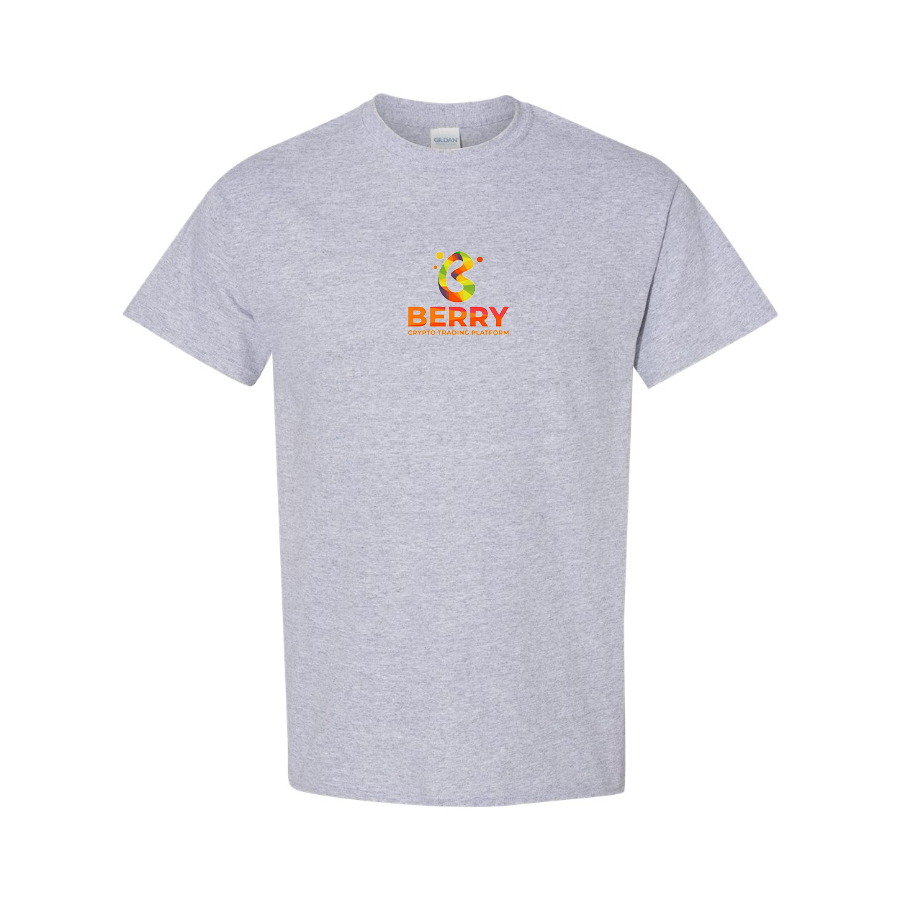 Men's Berry Logo Cotton T-Shirt
