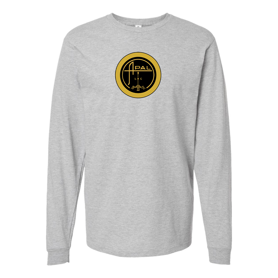 Men's  Apal Logo  Cotton Long Sleeve T-Shirt