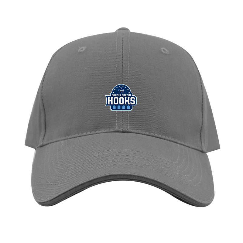 Corpus Christi Hooks Logo  Dad Baseball Cap Hat