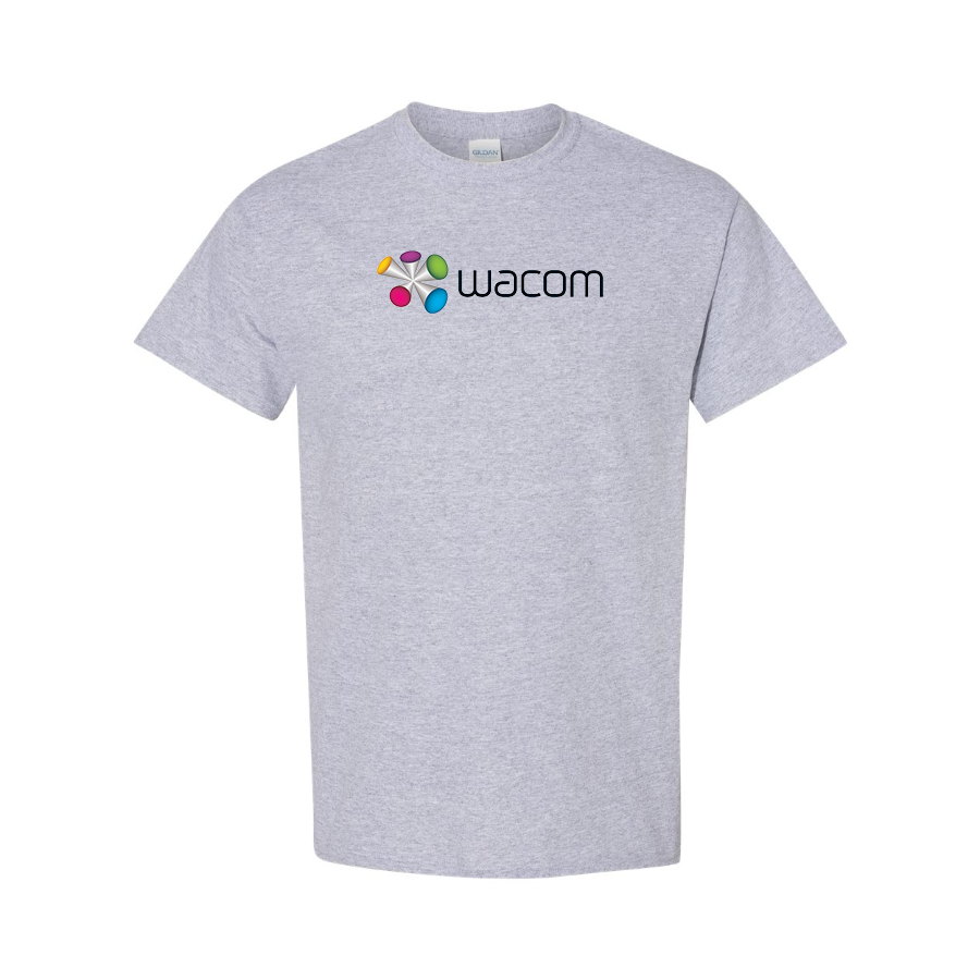 Men's Wacom  Logo Cotton T-Shirt