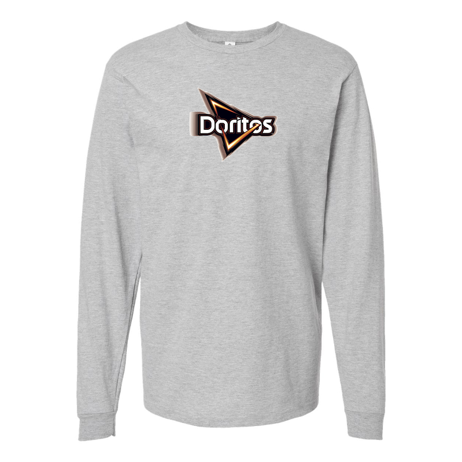 Men's Doritos Logo Cotton Long Sleeve T-Shirt