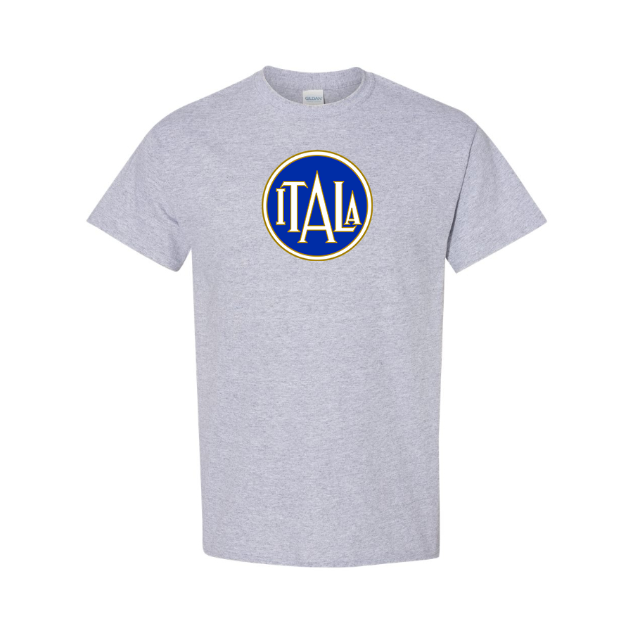 Men's Itala Logo Cotton T-Shirt
