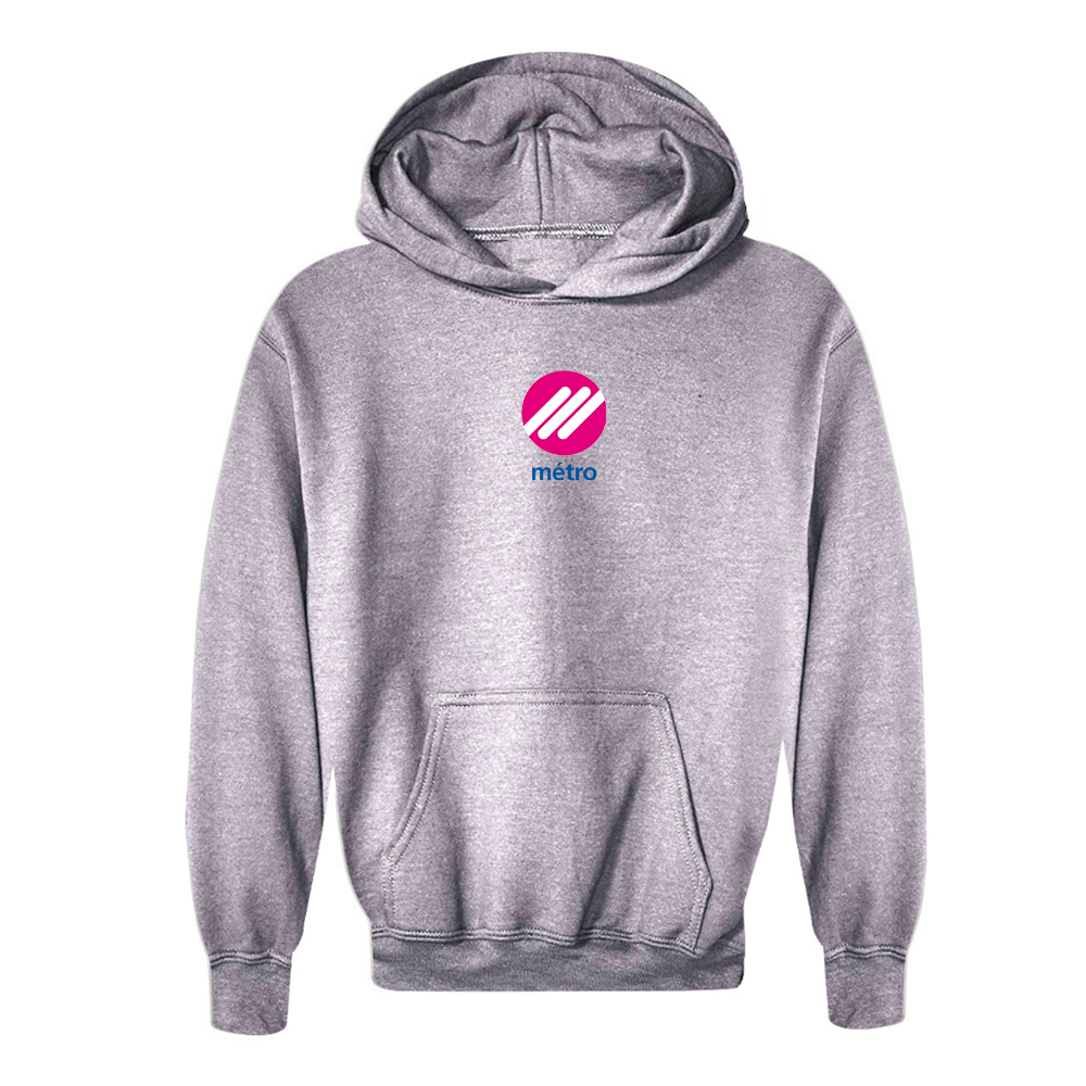 Youth Lausanne Métro Logo  Pullover Hoodie